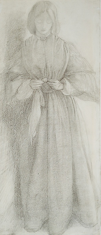 罗瑟蒂·但丁·加布里埃尔. Elizabeth Siddal (Mrs. Dante Gabriel Rossetti)