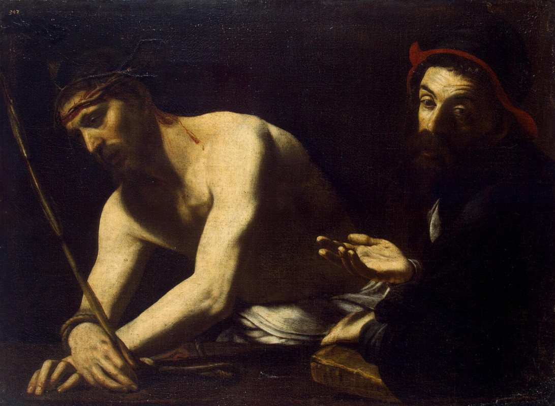 Giovanni Battista Caracciolo. Christ and Caiaphas