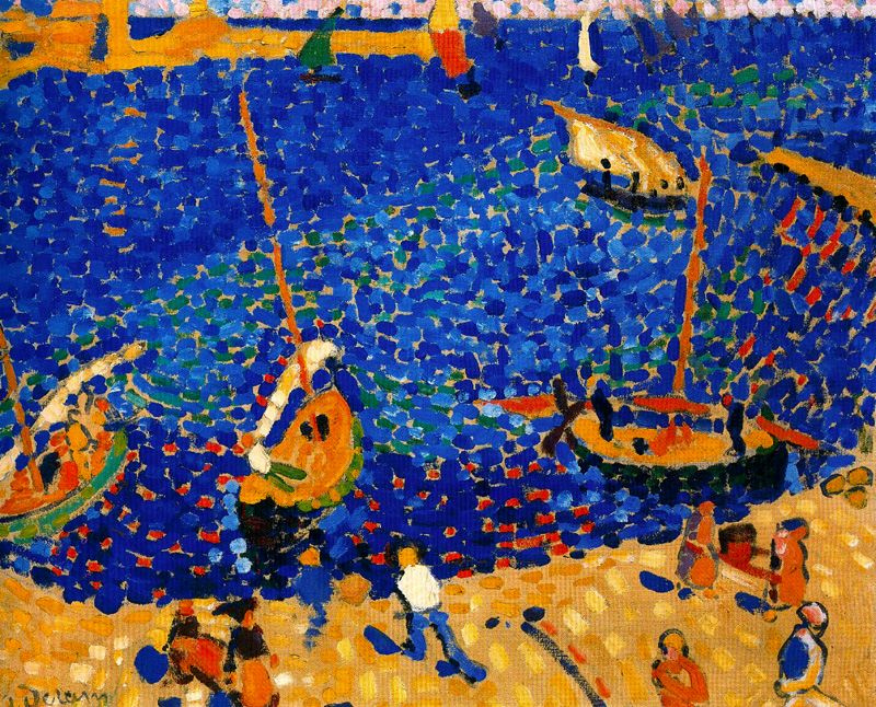 Andre Derain. Boats in Collioure