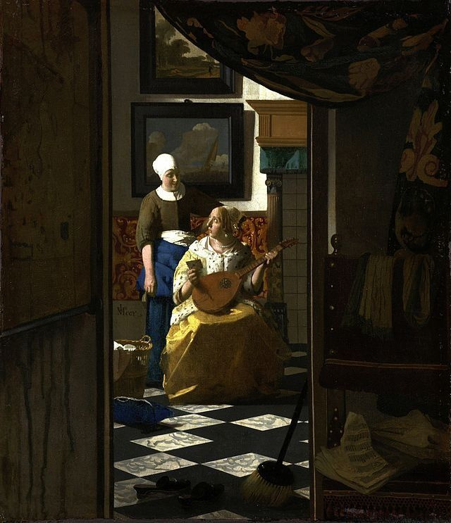 Jan Vermeer. Love letter