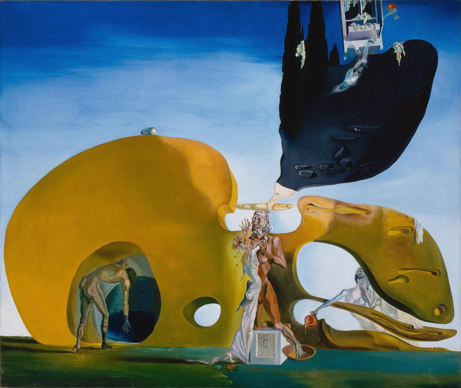 Salvador Dali. The birth of liquid desires