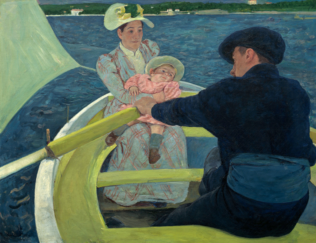 Mary Cassatt. Boating