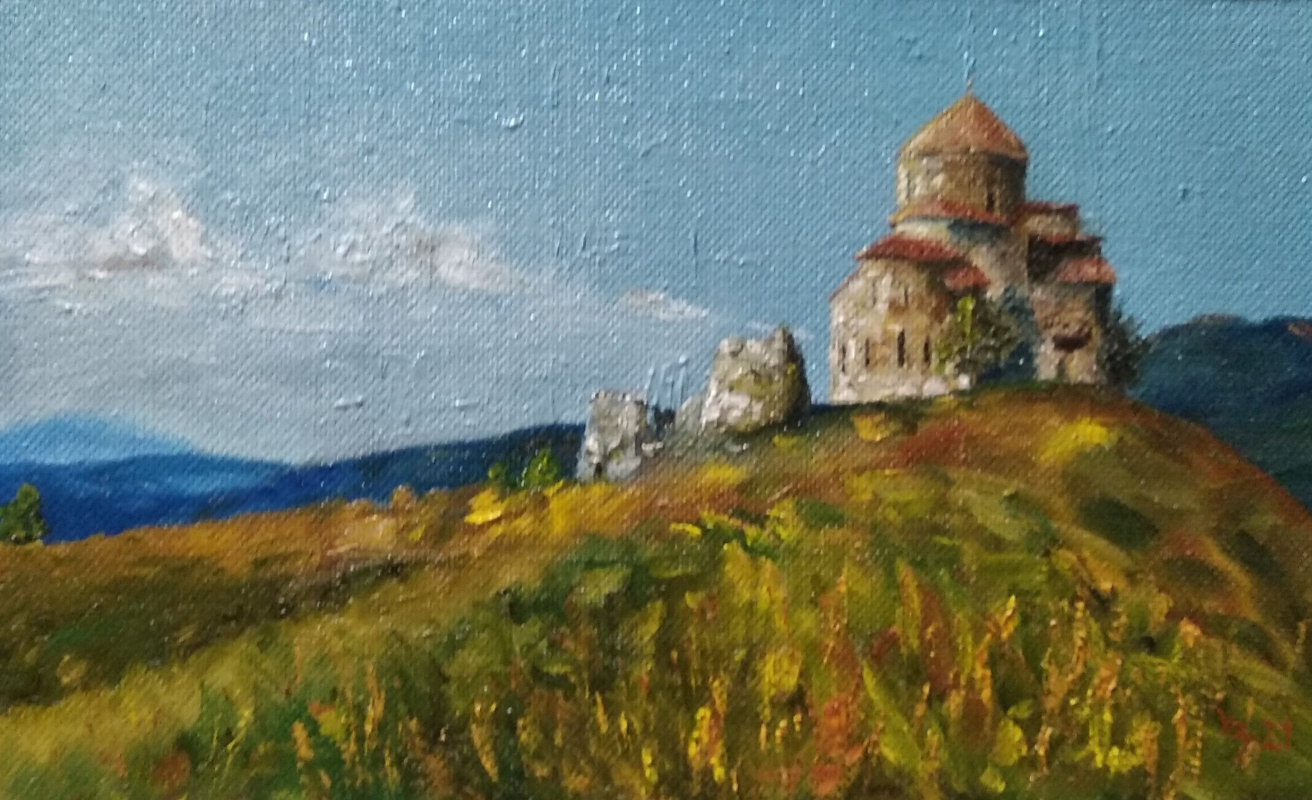 Sergei Nikolajewitsch Chodorenko-Zatonski. Mtskheta, Kloster Jvari Vl