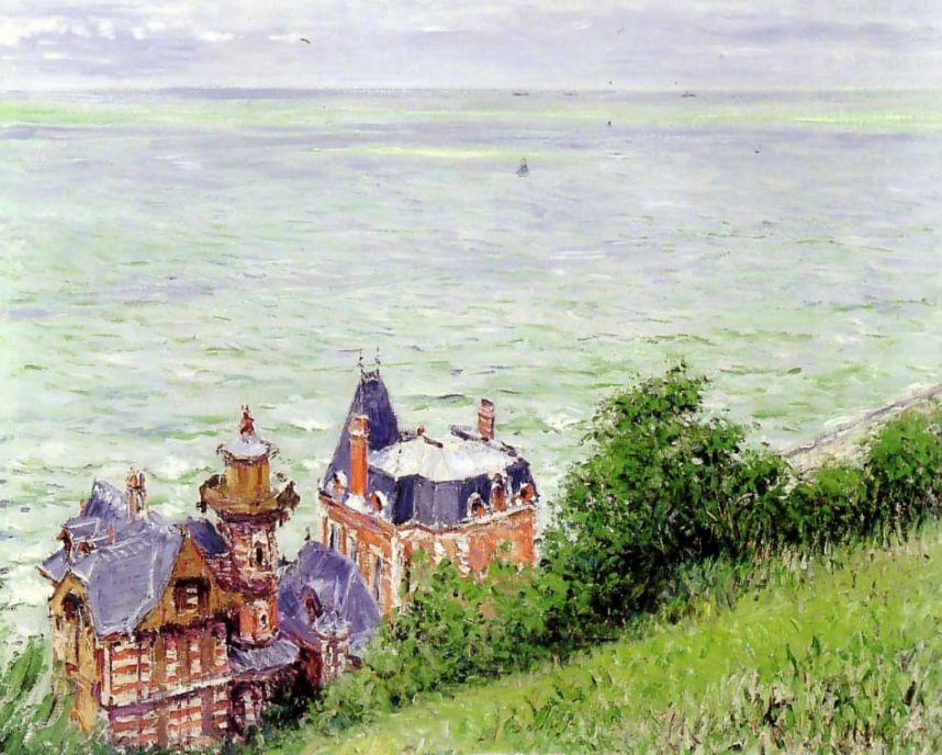 Gustave Caillebotte. Villa in Trouville