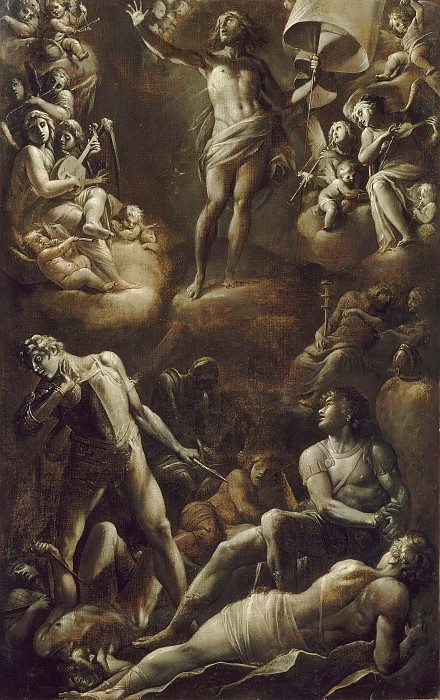 Giovanni Balione (Baglione). Resurrection of Christ