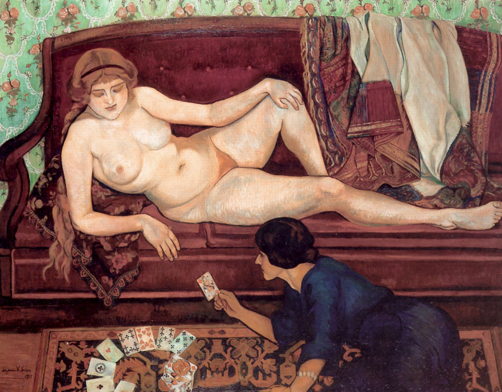Suzanne Valadon. The naked future or fortune-teller