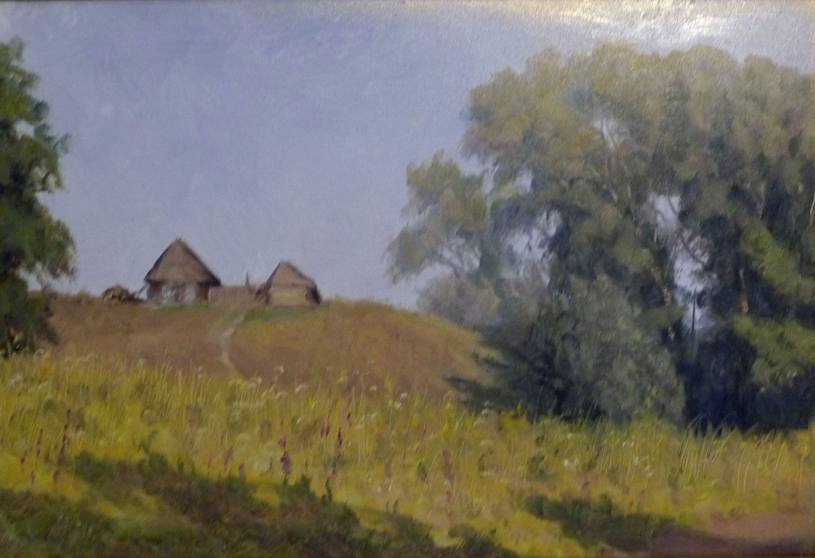 Vsevolod Mikhailovich Zykov. House on the hill