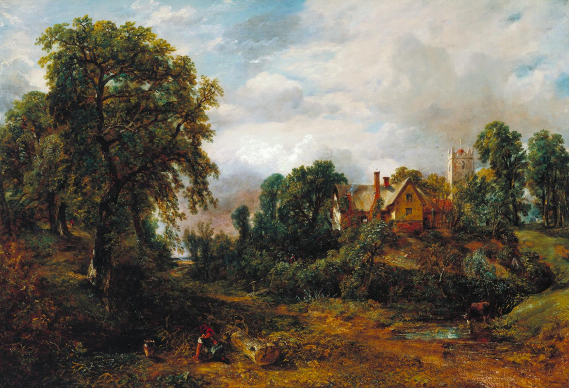 John Constable. The Glebe Farm