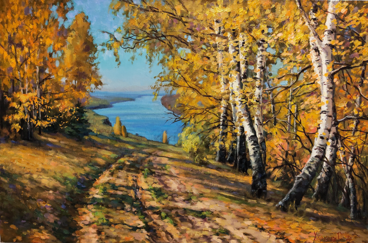 George Kharchenko. The vastness of autumn.