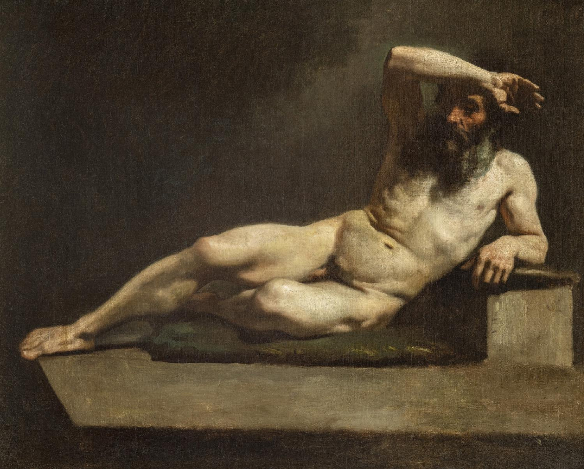 Old Male Nude, 1860, 80×64 cm by Michele Pietro Cammarano: History,  Analysis & Facts | Arthive