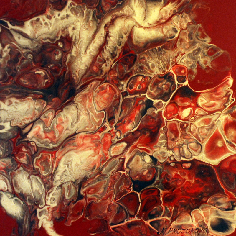 Marguerite Eduardovna Prozorova. Abstraction rouge