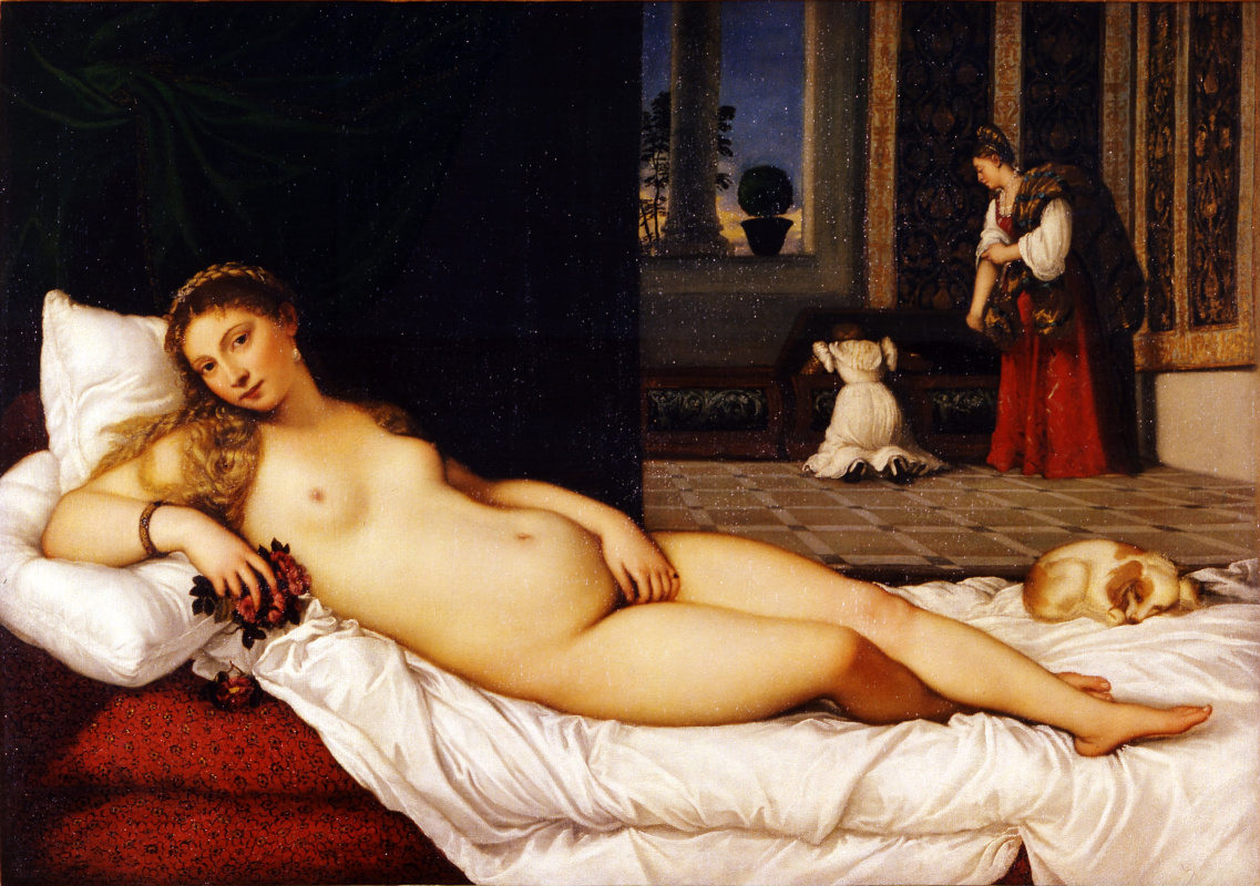 Venus of Urbino
Titian1538, 119.2×165.5 cm