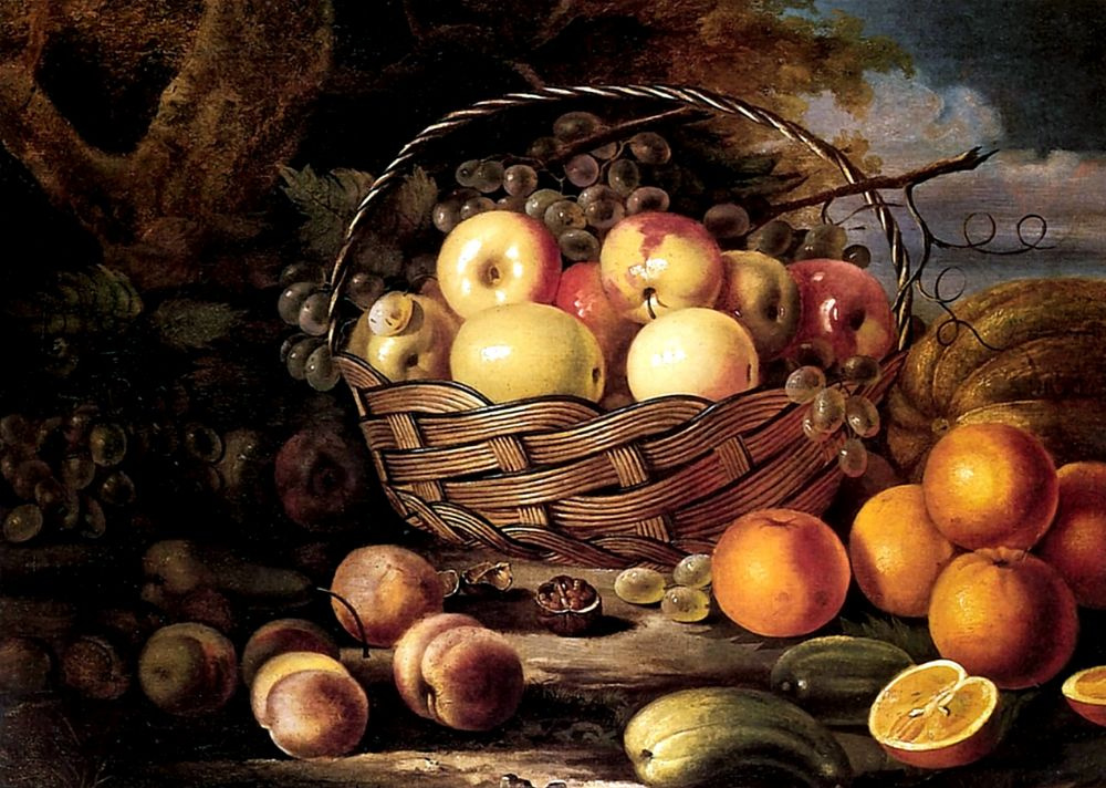 Ivan Fomich (Trofimovich) Khrutsky. Fruit and melon