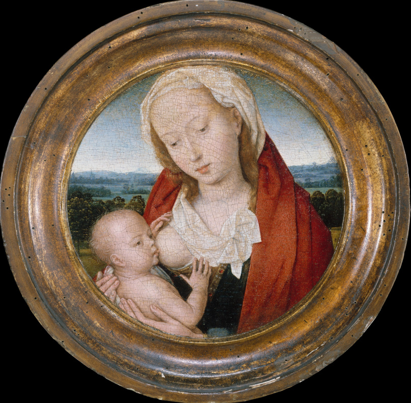 Hans Memling. The Madonna and child