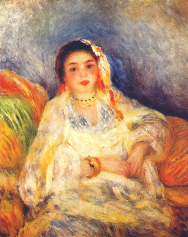 Pierre-Auguste Renoir. Seated Algerian women