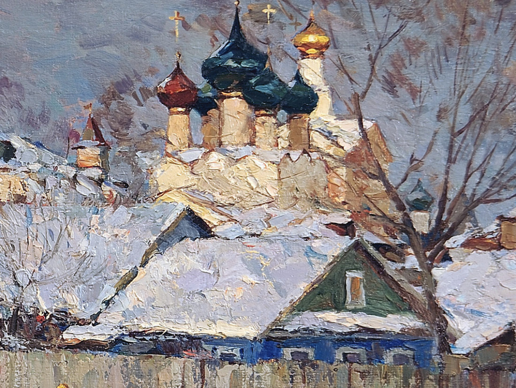 Rostov The Great.Podozerka.Oil on canvas 47,5 # 84,5 cm 2015