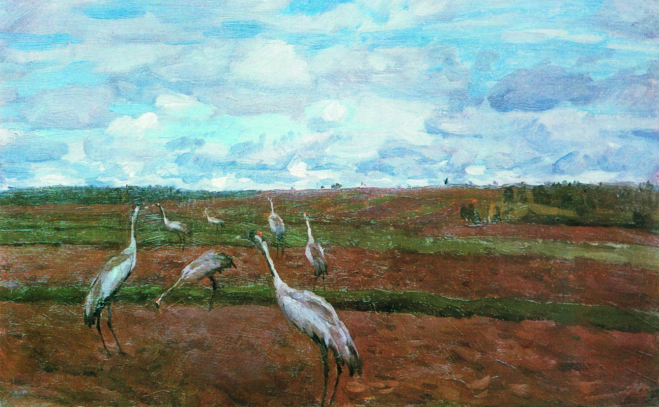 Stanislav Yulianovich Zhukovsky. To go. Cranes