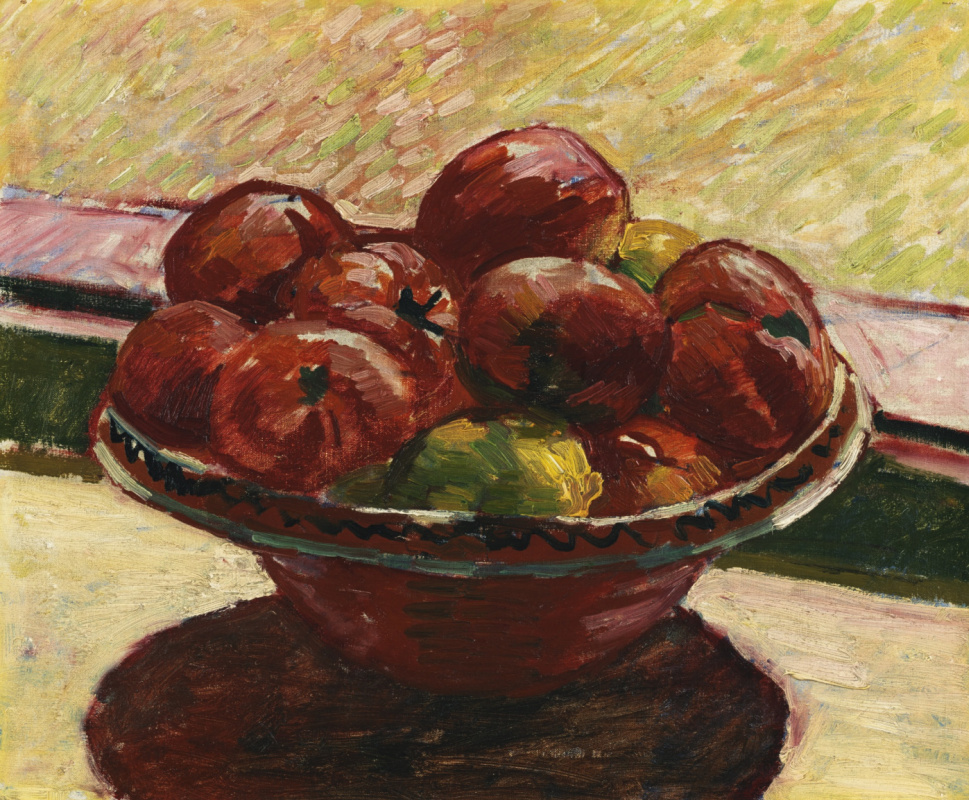 Giovanni Giacometti. A bowl of fruit