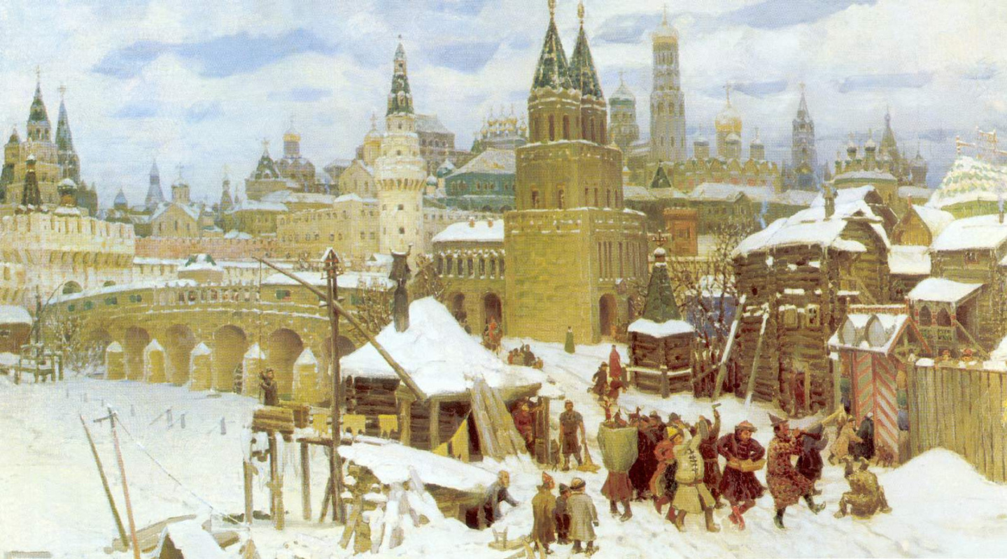 Apollinary Vasnetsov. All saints stone bridge