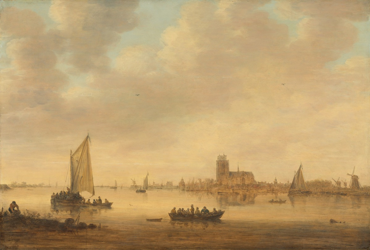 Jan van Goyen. View Of Dordrecht
