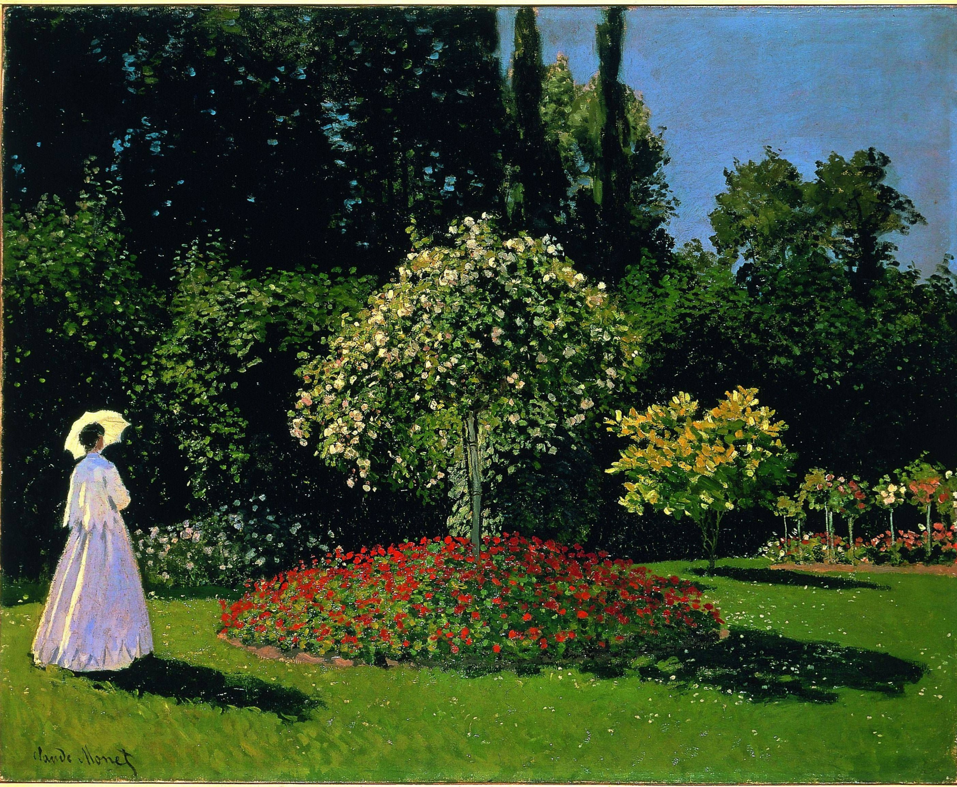 【国産最新作】Claude Monet、SAINTE-ADRESSE、希少高級画集画、新品額装付 人物画