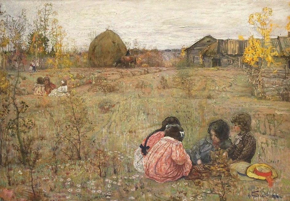 Isaac Brodsky. Late summer residents