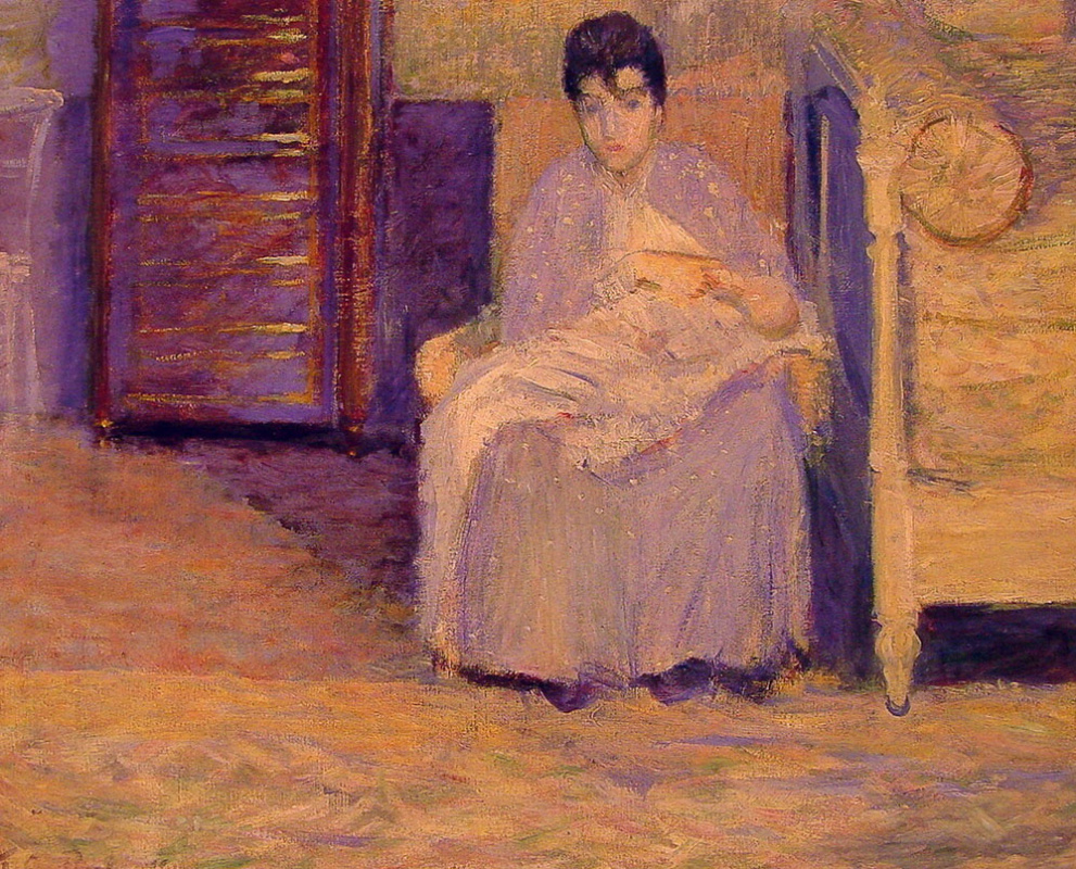 Theodore Earl Butler. A girl with a child
