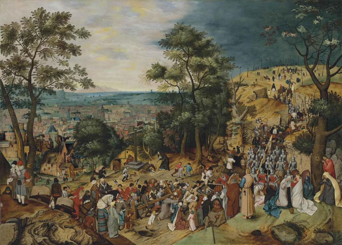 Peter Brueghel The Younger. El camino al calvario