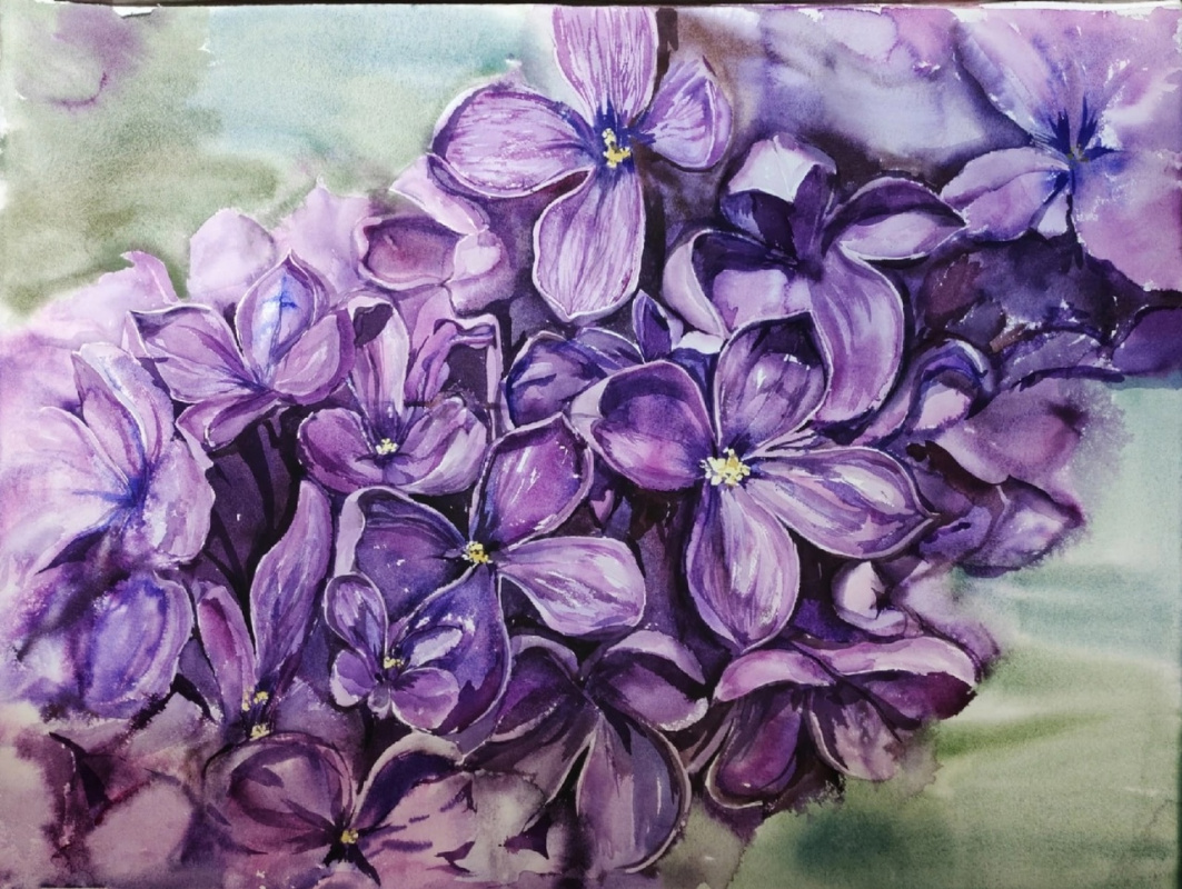 Alina Ayusheva. Lilac