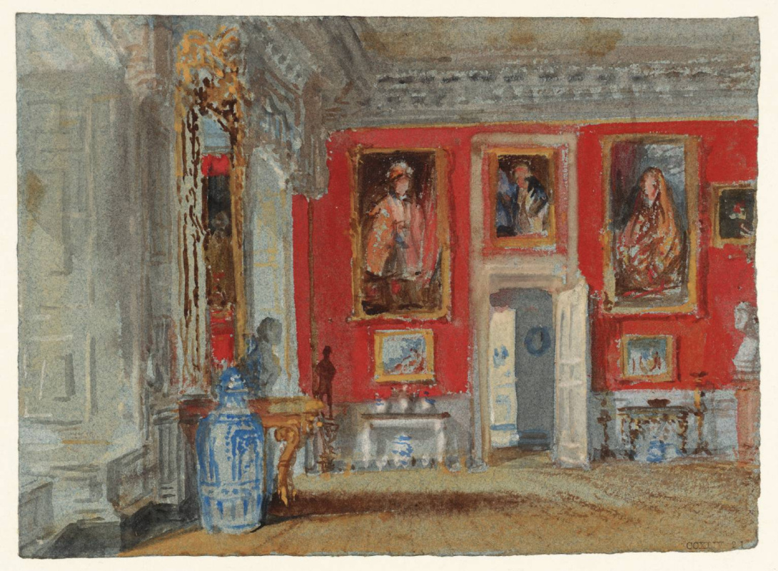 Joseph Mallord William Turner. The red room