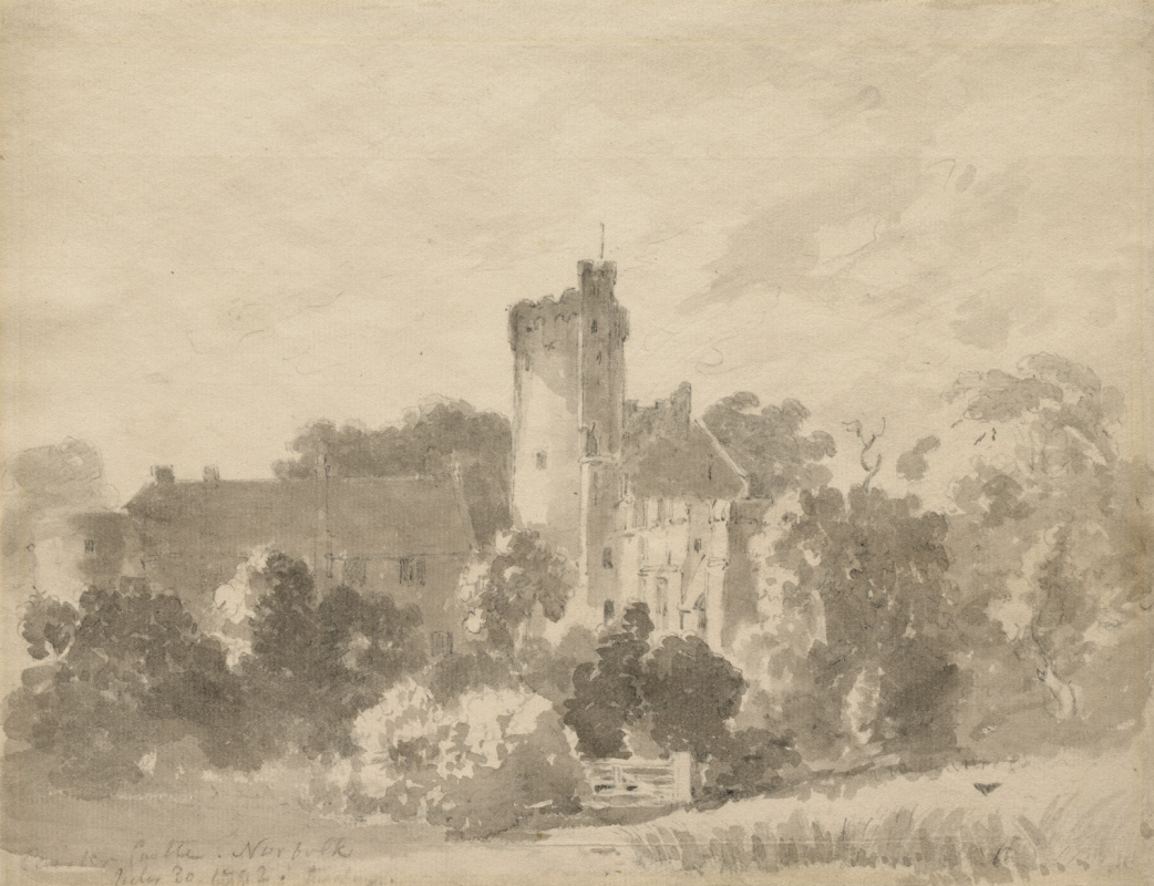 John Constable. Castle Caister, Norfolk