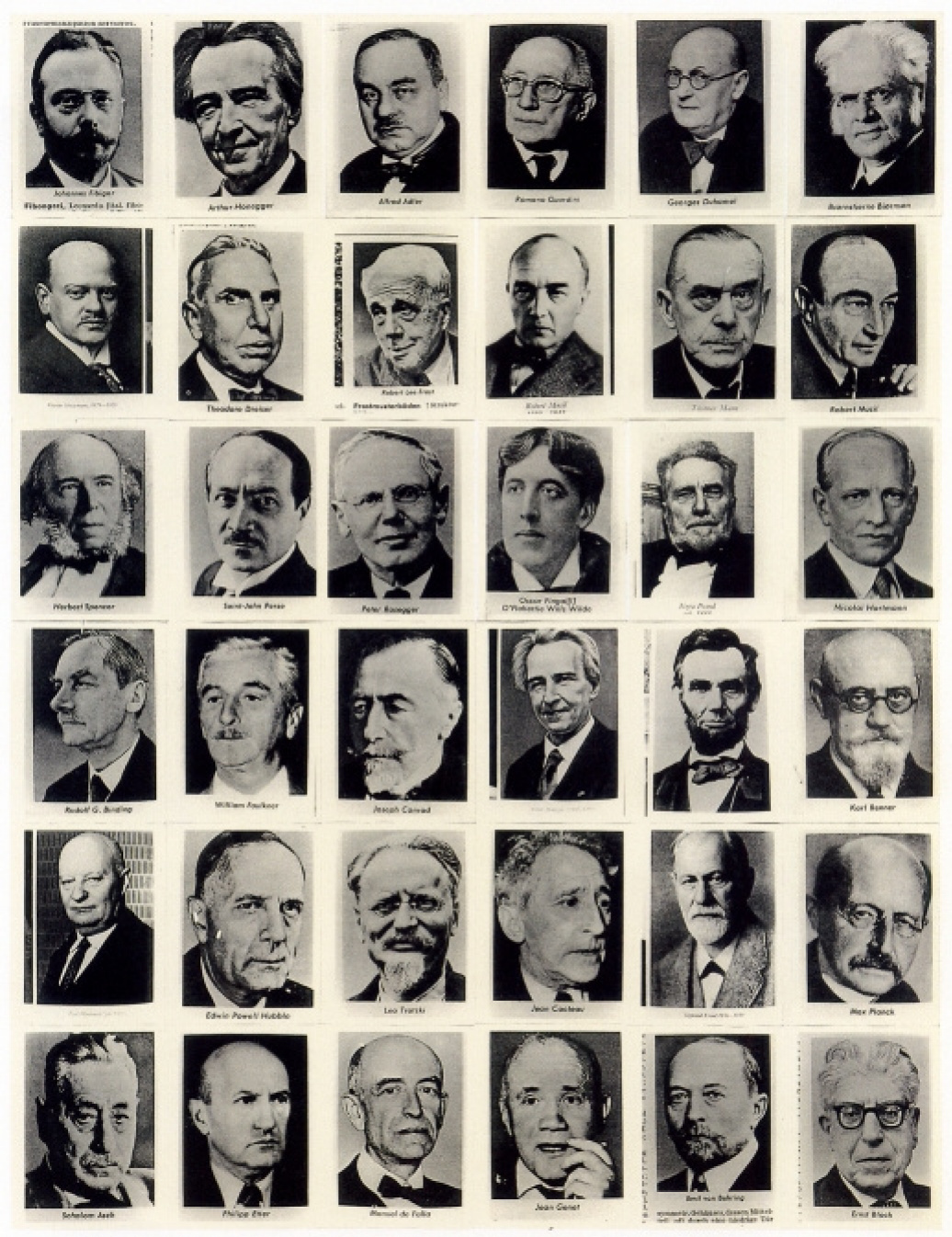 格哈德·里希特系列“ 48幅肖像画”（1971年至1972年）, 1972, 55×70 厘米 