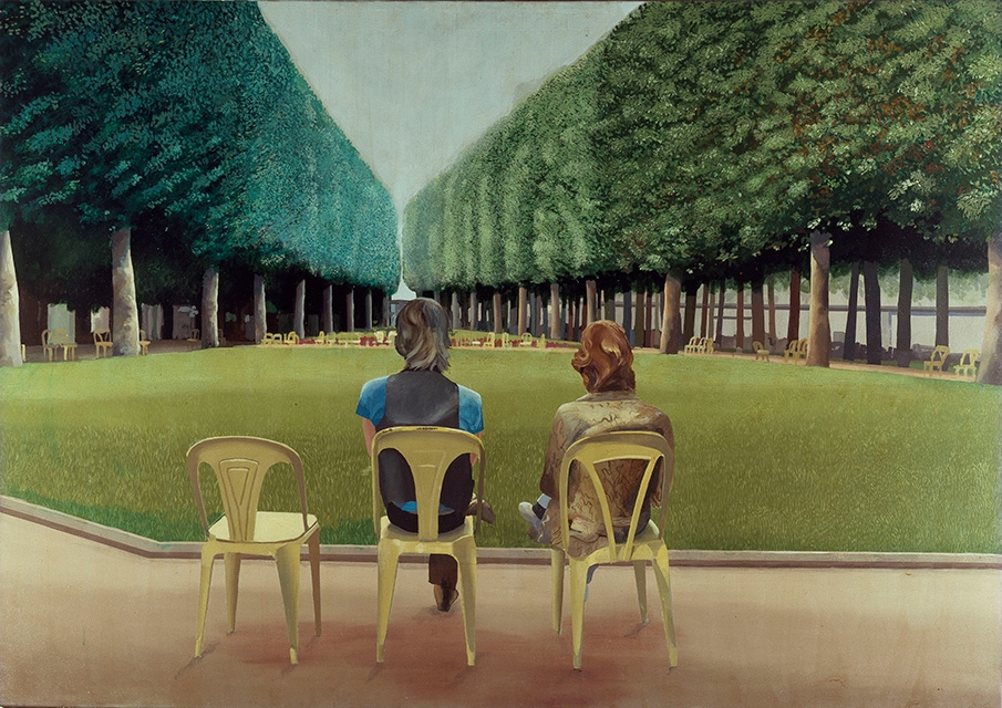 David Hockney. Park of Sources, Vichy