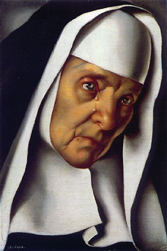 Tamara Lempicka. The abbess