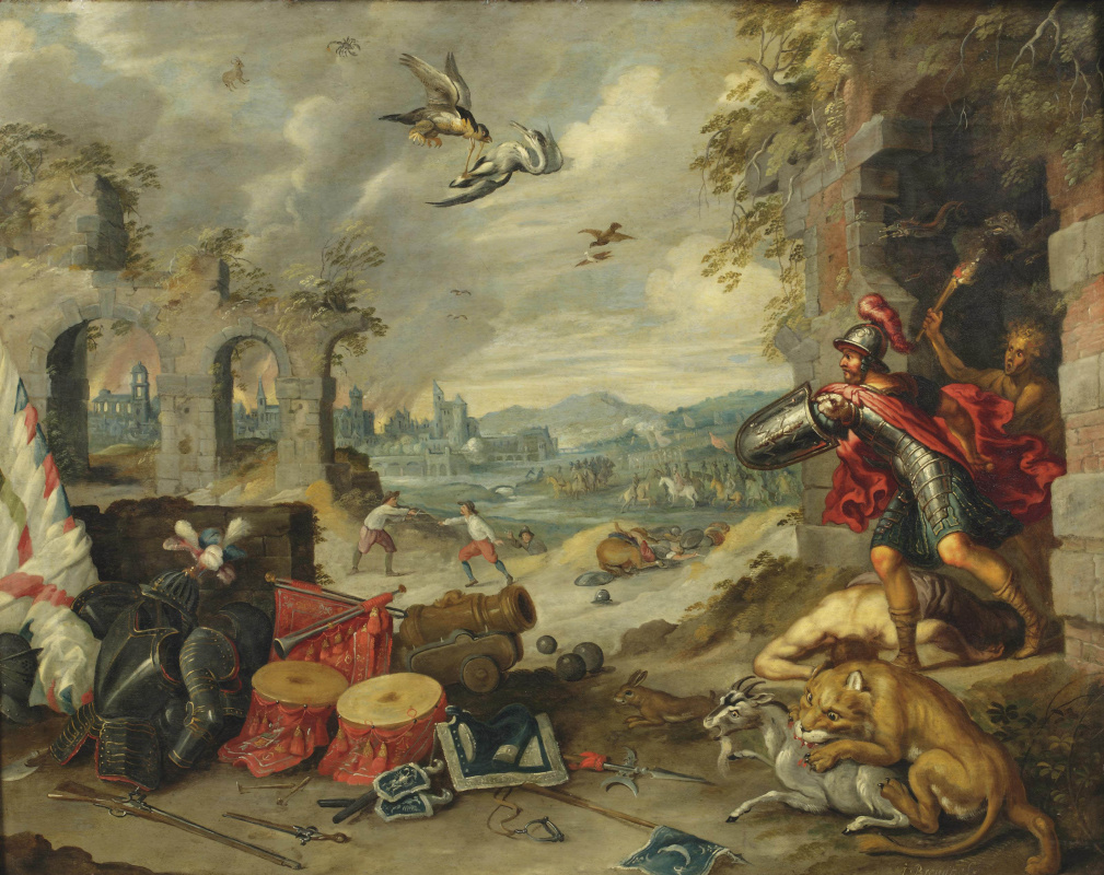 Jan Brueghel the Younger. Allegory of War