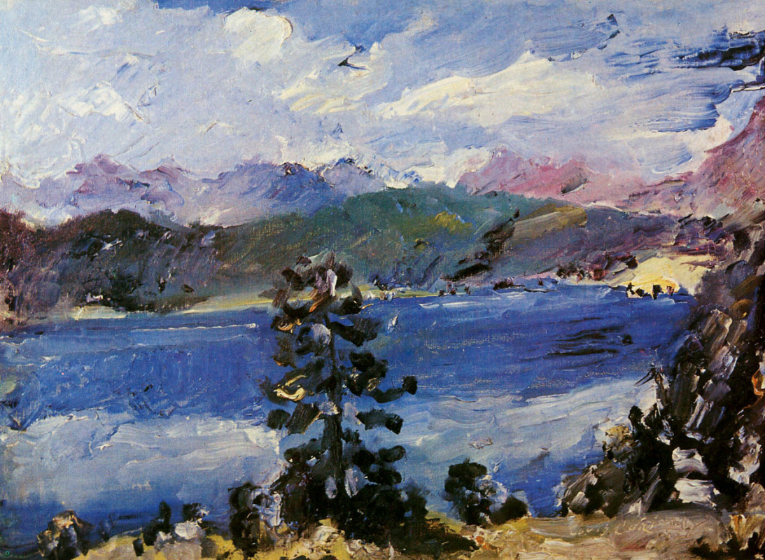 Lovis Corinth. Lake