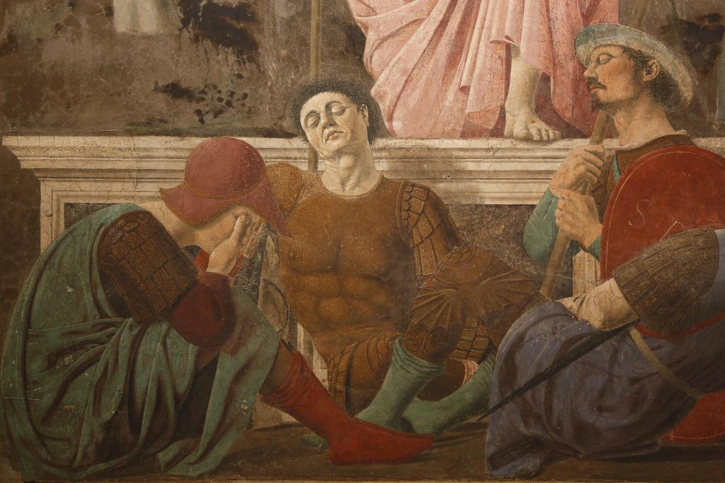 Piero della Francesca. "Resurrection" (fragment 2)