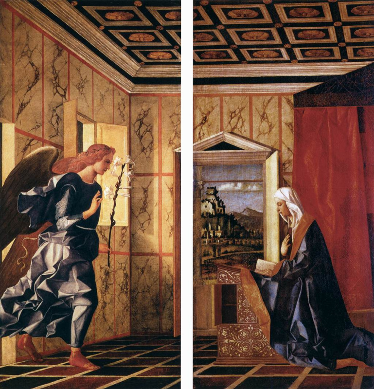 Giovanni Bellini. Annunciation