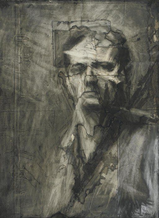 Frank Auerbach. Self-portrait