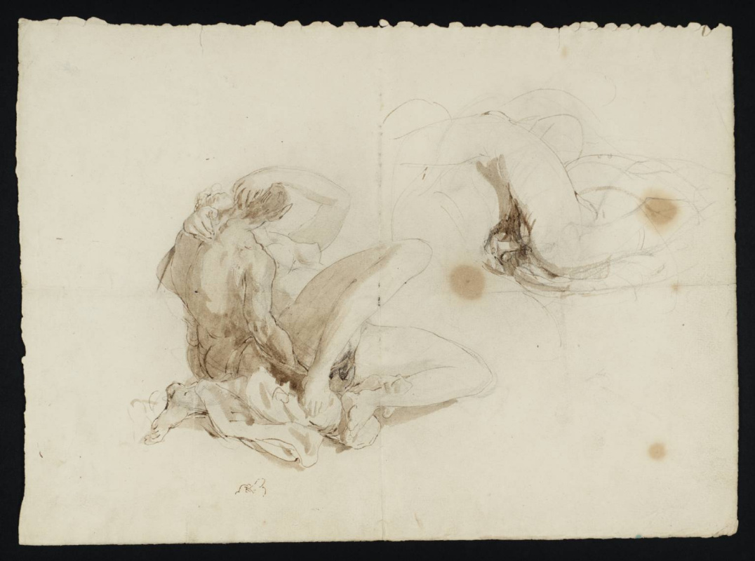 Joseph Mallord William Turner. The sketches erotic figures