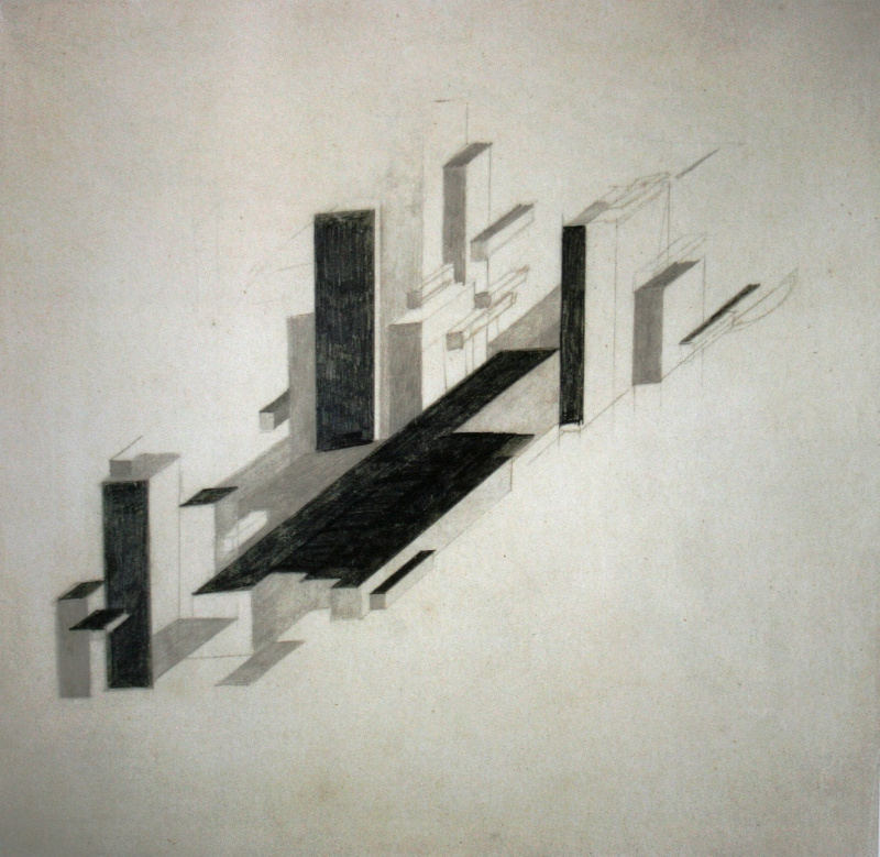 Nikolai Suetin. Suprematist city