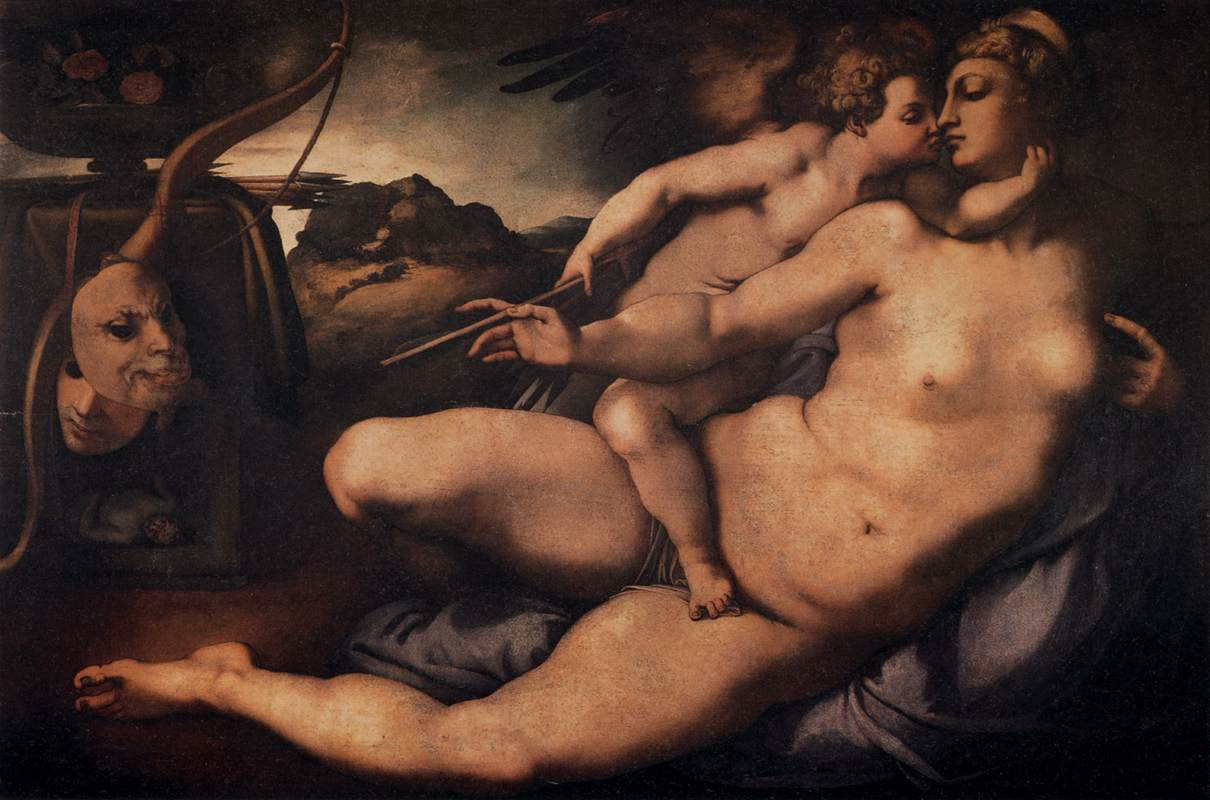 Jacopo Pontormo. Venere e Cupido