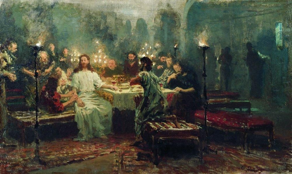 Ilya Efimovich Repin. The last supper