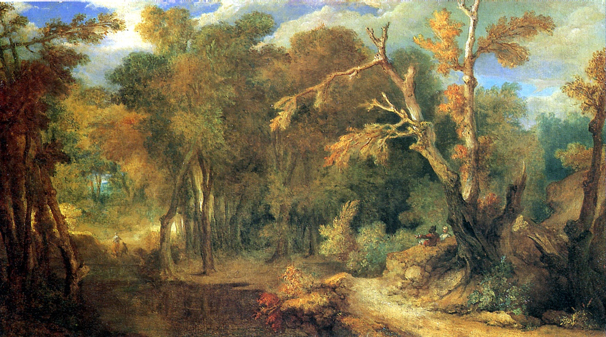 Никола де Ларжильер. Лесной пейзаж