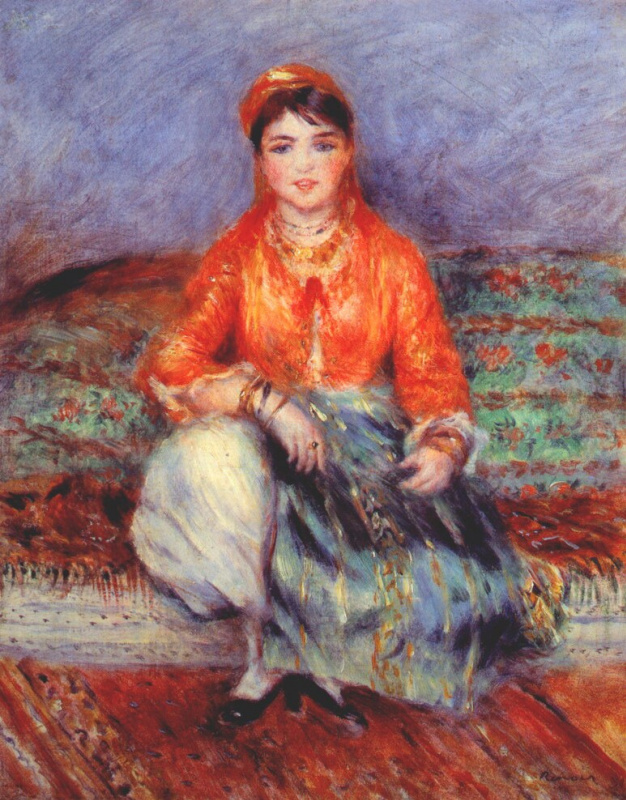 Pierre-Auguste Renoir. Algerian girl