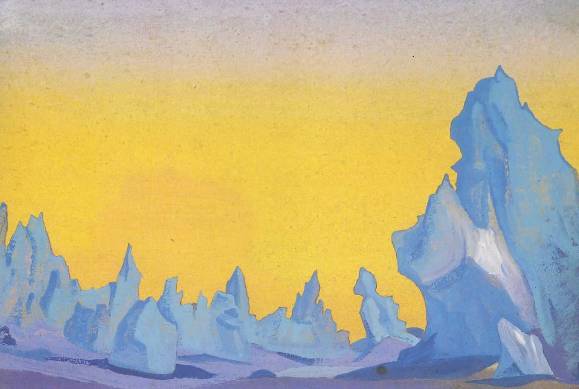 Nicholas Roerich. The Ice Of The Himalaya