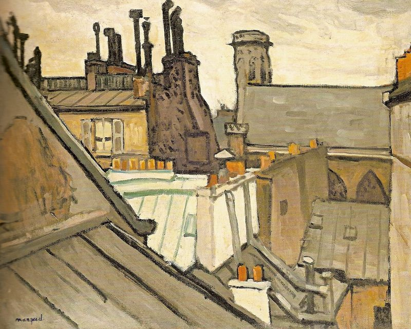 Albert Marquet. Roof