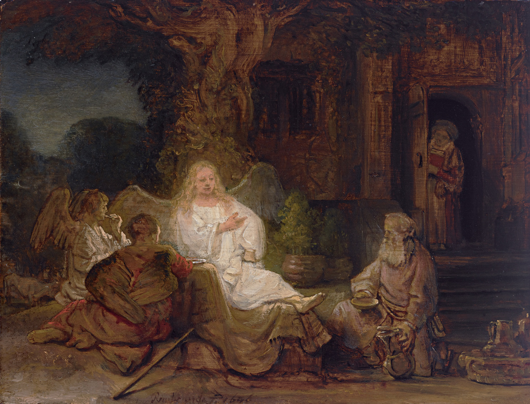 Rembrandt Harmenszoon van Rijn. Abraham and the Angels