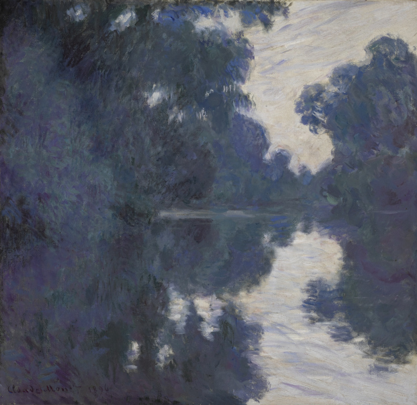 Claude Monet. Morning on the Seine