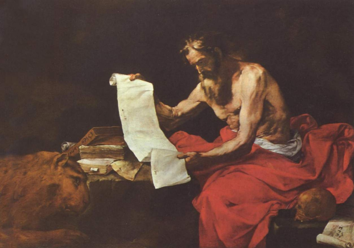 Jose de Ribera. SV. Jerome